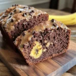 - 3 ripe bananas, mashed (about 1 1/2 cups) - 1/3 cup coconut oil, melted - 1/2 cup brown sugar, packed - 1 large egg, beaten - 1 teaspoon vanilla extract - 1 teaspoon baking soda - A pinch of salt - 1 1/2 cups all-purpose flour - 1/2 cup chocolate chips (semi-sweet or dark, your choice) The main ingredients create a rich flavor. Ripe bananas give the bread natural sweetness. Coconut oil adds moisture and a slight tropical taste. Brown sugar brings a deep, caramel-like note. The egg binds everything together. Baking soda helps the bread rise. Flour gives a soft texture, while chocolate chips add bursts of sweetness. - 1/4 teaspoon ground cinnamon - Nut butter for serving Adding ground cinnamon enhances the warmth of the bread. It pairs well with bananas. Nut butter on top gives a creamy texture and more flavor. You can use peanut, almond, or cashew butter. - Mixing bowls - Whisk or fork - 9x5-inch loaf pan You will need mixing bowls to combine ingredients. A whisk or fork works great for mixing wet ingredients. A 9x5-inch loaf pan is perfect for baking your banana bread. This size helps the bread cook evenly. For the full recipe, check out the [Full Recipe]. 1. Preheat your oven to 350°F (175°C). 2. Grease a 9x5-inch loaf pan with cooking spray or coconut oil. 3. In a large bowl, mash the ripe bananas until smooth. 4. Add the melted coconut oil to the bananas. Mix well with a fork or whisk. 5. Stir in the packed brown sugar, beaten egg, and vanilla extract. 1. Sprinkle baking soda and a pinch of salt over the mixture. 2. Mix until everything is just combined. Be gentle with the batter. 3. Gradually add the all-purpose flour to the bowl. 4. Use a spatula to fold in the flour until no streaks remain. 1. Carefully fold in the chocolate chips. Ensure they are evenly spread in the batter. 2. Pour the batter into the prepared loaf pan. Smooth the top for even baking. 1. Bake the bread for 55 to 65 minutes. It should turn golden brown. 2. Check doneness by inserting a toothpick into the center. It should come out clean. 3. Once baked, remove the bread from the oven. Let it cool in the pan for 10 minutes. 4. Transfer the bread to a wire rack to cool completely before slicing. Choosing the right bananas Use ripe bananas for the best flavor. Look for bananas with brown spots. The riper they are, the sweeter your bread will be. You can also freeze overripe bananas for later use. This helps avoid waste and ensures you always have ripe bananas on hand. Avoiding overmixing Mix the batter gently. Overmixing can lead to tough banana bread. Stir until the flour disappears but leave some lumps. This keeps the bread light and fluffy. Remember, a little mixing goes a long way in making a perfect loaf. Variations with spices Add spices for extra flavor. Ground cinnamon is a great choice. It adds warmth and richness. You can also try nutmeg or even a hint of cardamom for a unique twist. Just a pinch can elevate the taste. Adjusting sweetness Feel free to adjust the sweetness. If you like your bread less sweet, cut back on the brown sugar. You can also use honey or maple syrup as a substitute. Taste the batter before baking to find the right balance for you. Butter or nut butter toppings Serve slices warm with butter or nut butter. Almond or peanut butter works great. This adds a creamy texture and enhances the flavor. You can also drizzle honey on top for a sweet touch. Garnishing ideas For a fun garnish, add banana slices on top. A sprinkle of cocoa powder or chopped nuts also looks nice. These simple touches make your banana bread look more appetizing. Plus, they add a little extra crunch to each bite. {{image_4}} You can add fun textures to your chocolate chip banana bread. Try mixing in walnuts or pecans for a nice crunch. These nuts boost flavor and add healthy fats. You can also swirl in almond butter for a rich, nutty touch. This twist makes each bite creamy and delicious. If you want a lighter option, use honey instead of sugar. Honey adds sweetness and moisture without refined sugar's drawbacks. Whole wheat flour is another good swap. It adds fiber and nutrients, making your bread more filling. Choosing the right chocolate is key. You can use dark or semi-sweet chocolate chips, depending on your taste. Dark chocolate gives a rich, bold flavor, while semi-sweet is milder. For an extra chocolate kick, add cocoa powder to your batter. This makes your banana bread even more chocolatey and indulgent. For the full recipe, check out the Choco-Banana Bliss Bread. To keep your chocolate chip banana bread fresh, store it at room temperature. Place it in an airtight container or wrap it in plastic wrap. This method keeps the bread moist for about three days. If your kitchen is warm, consider refrigerating it. Wrap it well to prevent it from drying out. The fridge can add a day or two to its life. If you want to save banana bread for later, freezing is a great option. Slice the bread first for easy thawing. Wrap each slice tightly in plastic wrap, then place them in a freezer bag. This method keeps the bread fresh for up to three months. When you crave a slice, remove it from the freezer and let it thaw at room temperature. You can also warm it in the microwave for a few seconds. Yes, you can use frozen bananas. They work great for banana bread. To thaw them, place the frozen bananas in a bowl. Let them sit at room temperature for about 30 minutes. You can also microwave them for about 30 seconds. Once thawed, peel and mash them well. This will give you the right texture for your bread. The moisture from the bananas will help keep your bread moist and tasty. Yes, you can make this recipe vegan. To replace the egg, use 1/4 cup of unsweetened applesauce. This will keep your bread moist. Instead of coconut oil, you can use any plant-based oil. For milk, use almond or soy milk. These simple swaps keep the flavor while making it vegan-friendly. You can check if your banana bread is done with a toothpick. Insert it into the center of the loaf. If it comes out clean or with a few moist crumbs, it’s ready. If it has wet batter on it, bake for a few more minutes. Make sure to keep an eye on it during the last few minutes of baking. This step ensures you avoid dry bread. Enjoy the delicious banana bread! For the full recipe, check out the Choco-Banana Bliss Bread section! You now have all the tools to bake delicious banana bread. We explored key ingredients, like ripe bananas and chocolate chips, and I shared step-by-step instructions for a perfect loaf. You learned helpful tips to enhance flavor and various options for healthier versions. Remember to store your banana bread properly for the best taste. Baking is fun and rewarding, so enjoy your creation! Embrace your inner baker and share your yummy results with friends. Happy baking!